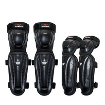 WOSAWE 사이클링 MTB 보호 무릎 패드 팔꿈치 보호대 키트 모토 크로스 보호 장비 스키 스노우 보드 오토바이 무릎 보호대, 4개 세트, 성인용 프리 사이즈