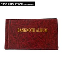 달러북 수집 지혜 화폐 기념 주화 옛날 앨범 동전 책 케이스, Rose Red