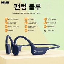 DFMEI 사나그 세나 공기 전도 이어폰 블루투스 무선 스포츠 골전 이어폰, A5SPRO블루