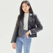 로엠 크롭 레더자켓RM JKC12R19