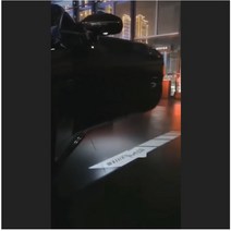 벤츠 W213 W205 GLC 웰컴라이트 웰캠라이트 사이드미러 램프, AMG logo