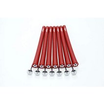 elitegrips (엘리트 그립) 골프 그립 S48 7 개 세트 클래식 레드 백 라인 없음