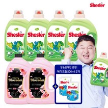 쉬슬러 물가안정[유칼립투스향]쉬슬러세탁세제+체리블라썸섬유유연제, 1