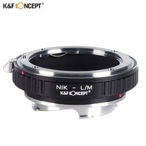 K& F Concept 렌즈 어댑터 링 니콘 AI 라이카 M LM 마운트 카메라 M2 M3 M8 M7 M6 M5 M10 니콘-L/M, 01 Leica M_01 Nikon F