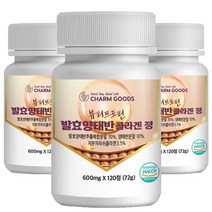 [참굿즈] 발효 양태반 콜라겐 120정 3통, 상세 설명 참조, 상세 설명 참조, 상세 설명 참조