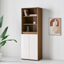 [UFO]즐거운가구 호스600하문형 틈새수납장 틈새장 가정 사무용 수납장_c, 오크화이트