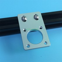 3D프린터부품 실버 블랙 LMK12 베어링 브래킷/고정 피스 2040 알루미늄 프로파일 3D 프린터 액세서리 용, 01 Black