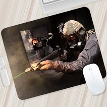 게이밍책상 pc방책상 콜오브 듀티 모던 워 페어 소형 마우스 패드 게임용 PC 게이머 매트 컴퓨터 사무실 노, 03 A3_02 LockEdge250x200x2mm
