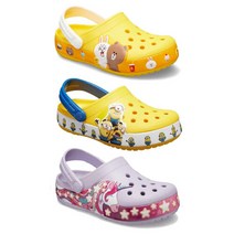 크록스 키즈 펀랩 라인 미니언즈 유니콘 클로그 아동 샌들 3종 택1
