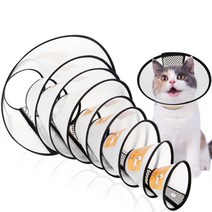 강아지 넥카라 고양이 넥카라 깔대기 투명 깔깔이 s m l xl, 넥카라 1호