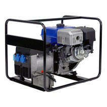 국내제작 블루젠 단상 7.5kw 자동시동 오픈형 휴대용 산업용 가솔린 발전기 MG7500SE