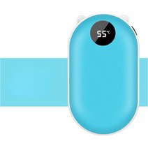 핫팩 미니 충전 전기 귀여운 손난로 겨울 미니 손 따뜻하게 난방 패드 USB 충전식 고양이 포켓 만화 전기, 03 Type3_04 5200mah