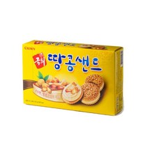 크라운 국희 땅콩샌드, 372g, 4개