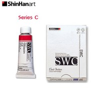 신한 SWC 전문가용 수채화물감 15ml 낱색 C시리즈 (1개), 904 터콰이스 블루