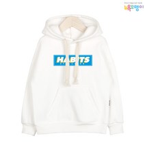 뉴욕꼬맹이 HABITS 오버핏 후드티(기모) W010