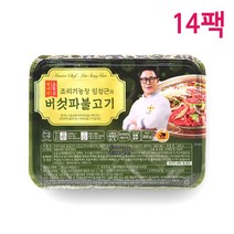 임성근 버섯파불고기 소불고기 한우 불고기 양념소불고기 파불고기 버섯불고기 소등심 300g x 14팩