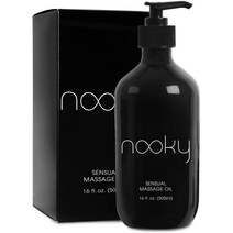 Nooky Sensual Massage Oil 누키 센슈얼 마사지 오일 500ml, 1팩
