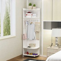 코너옷장 틈새 수납장 모서리 시스템 옷장 인테리어, 왼쪽 40 x 오른쪽30 x 180 높이