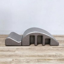 스트레칭용 필라테스기구 강화 복횡근운동 필라테스바렐 미니 홈짐 아크 바디교정 바랠 홈트레이닝 필테, 15K 그레이 테스 아크 경도 55 튜토리얼 영상