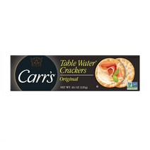 Carrs 테이블 워터 크래커 오리지널 120g 6팩 Carrs Table Water Crackers Original Non-GMO Project