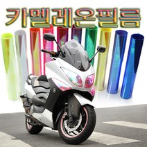 카멜레온 랩핑지 라이트필름 데루등 카본시트지 루프, 카멜레온 세로30cm-가로10cm 퍼플