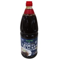 미담채 냉면육수농축액 2.3kg 1개 46인분 막국수 김치말이국수 오이냉국 묵사발 열무국수 물회