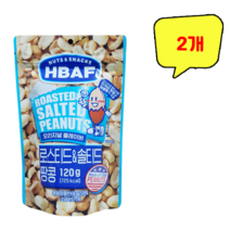 바프 로스티드 앤 솔티드 땅콩 120g, 2개