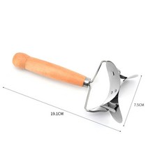 만두 스킨 반죽 서클 롤러 기계 커터 스테인레스 스틸 홈 베이킹 메이커 주방 파이 라비올리 피자 과자 롤링 도구, [03] B