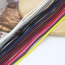 위드쏘잉 4마) 2mm 3mm 오시도리면끈 18color, 다크그레이