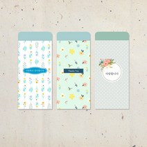 예닮 마음담은봉투 용돈봉투 돈봉투 감사봉투 현금봉투 A 6종 120매 봉투/헌금봉투, A(60매)+A(60매)