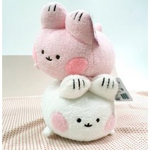 썸썸 인형 토끼인형 25cm 2종 라토라인형 토끼캐릭터인형 라토라, 화이트