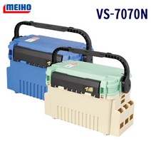 메이호 런건시스템 태클박스 VS-7070N 한정판컬러, 민트아이보리