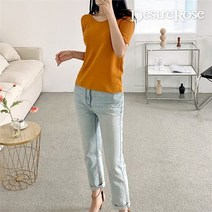 디자이어로즈 디자이어로즈 여자 유넥 플레인 반팔 여름 티셔츠 5color (8768377)