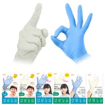 BOAZ 보아스 라텍스 메디장갑 니트럴 고무장갑, 1개, 라텍스 메디장갑 10~14 어린이용