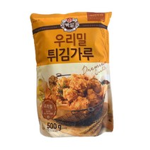 [백설] 우리밀 튀김가루, 500g, 1봉