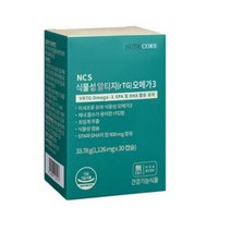 뉴트리코어 NCS 식물성 알티지 오메가3, 8개, 30정