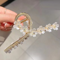 럭셔리 큐빅 집게핀 초간단 똥머리 밴드 당고 헤어핀 가발 올림머리 비녀 바나나 망 똑딱 웨딩 뒤꽂이 단발 셀프