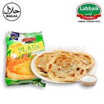 DAWN BREAD Plain Frozen Paratha 30pcs 2400g 다운브래드 플래인 냉동 파라타 ( 커리빵), 1pc