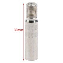 전동킥보드부품 전동킥보드배터리 샤오미 M365 프로 스쿠터 프론트 휠 모터 용 2 Pcs 스틸 풍선 에어 노즐 교체 팽창식 확장 밸브, 02 39MM