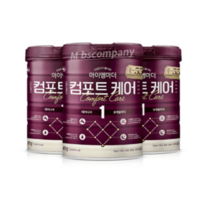 아이엠마더 컴포트케어 분유 1단계, 2400g, 2개