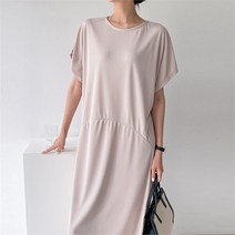 벨르 BELLE 여성 여름 폴리 절개 롱원피스 임부복 링클프리 (7336229)