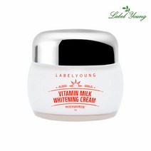 [KT알파쇼핑][라벨영] 쇼킹비타민우유미백크림 / 즉각미백/톤업/기미완화