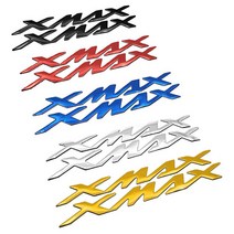 야마하 XMAX300 스티커 3D 로고 데칼 엠블럼 엑스맥스300, Red - 레드