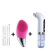 피부 미용 맛사지 관리 레이저 블랙 헤드 리무버 작은 버블 블랙 도트 여드름 여드름 리무버 도구 충전식 모공 깨끗한 물주기 코 얼굴 진공 청소기, NE-BR020, 협력사