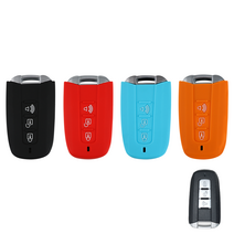 이너스 쌍용 3버튼 렉스턴W 코란도C 코란도 투리스모 실리콘 케이스, 스카이블루