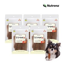 [건강백서 간식] 얇게썰어 먹기좋은 오리고기 120G 5팩, 없음, 상세설명 참조