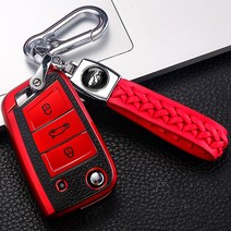 폭스바겐 키케이스 키홀더 폭스바겐 키커버 적용 퀵텐보레 티구안 랑행 산타나 제타 랑일 po-12045, 옵션18