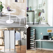 나인홈 오피스 인테리어 심플한 화이트 디자인 가구 원형테이블 의자 패브릭 파티션 스탠딩 북선반, 03.공간파티션, 공간파티션_3단(WWH3020)