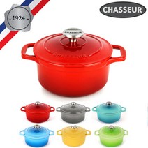 GS건설[차세르] 프리미엄 무쇠주물 양수냄비 18cm (루비), 상세 설명 참조, 상세 설명 참조