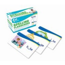 First Grade Spelling Flashcards, Sylvan Learning Publishing